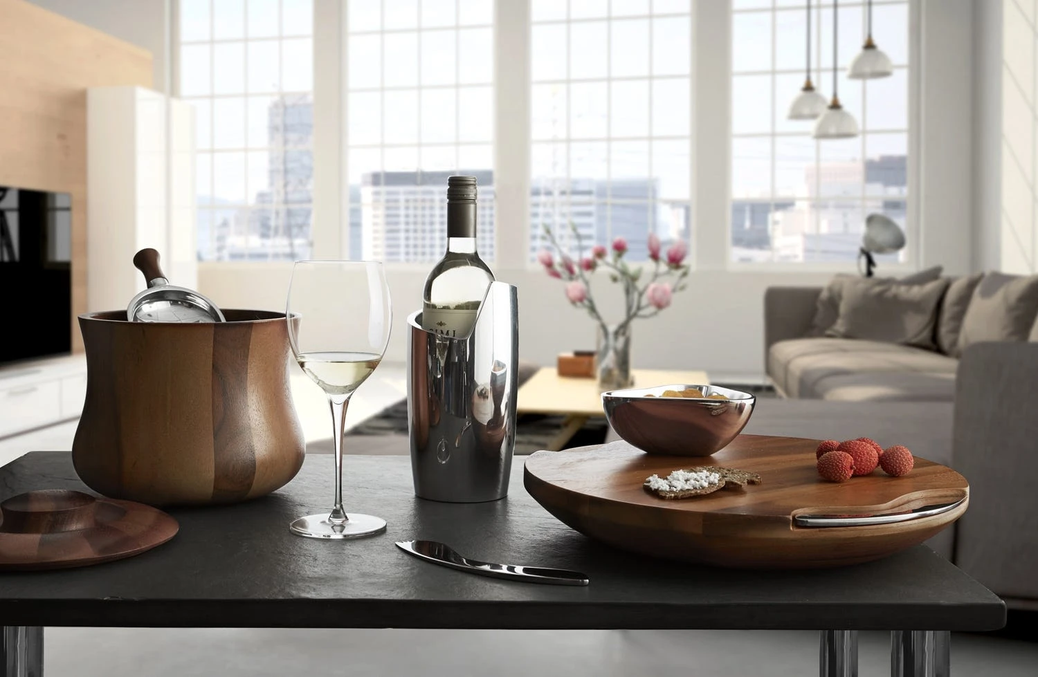 Cheese Block With Knife & Spreader 5 Cheese Block With Knife & Spreader - Image 3