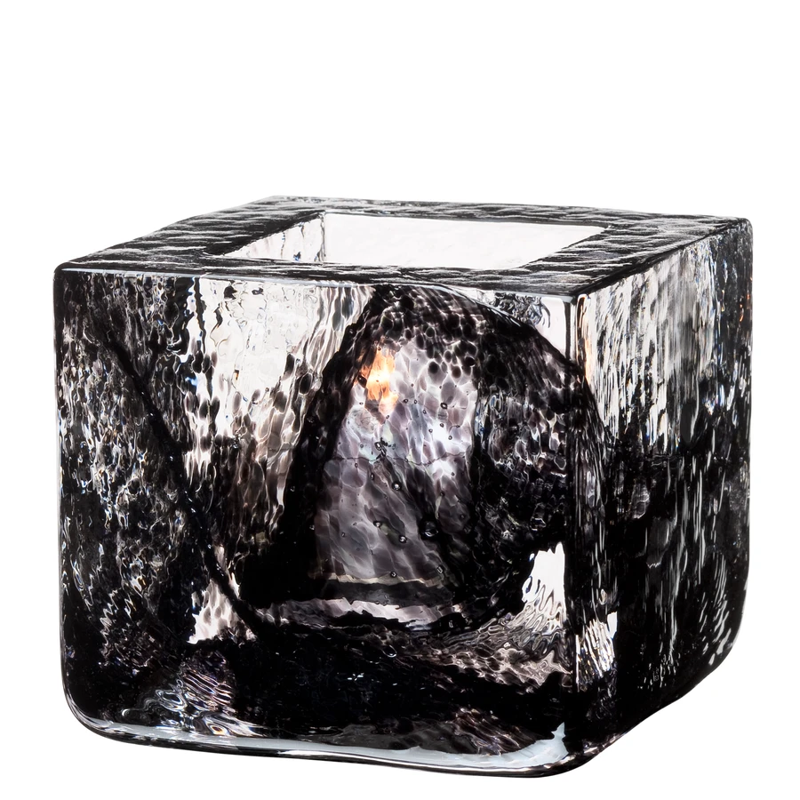 Kosta Boda Brick Black Votive 3 Kosta Boda Brick Black Votive