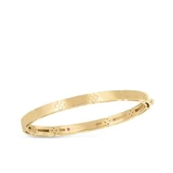 Love In Verona Floral Bangle