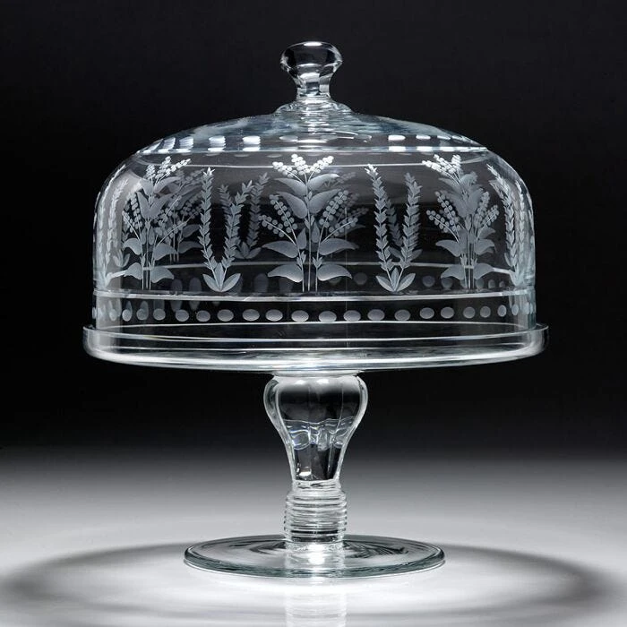 Portia Cake Stand And Dome 5 Portia Cake Stand And Dome - Image 3