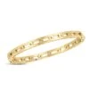 Navarra 18K Yellow Gold Slim Bangle -Home Decor Shop 8883149ayba0s