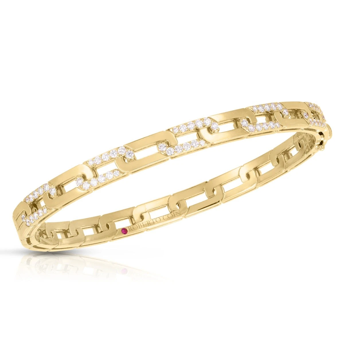 18K Navarra Link Bangle 3 18K Navarra Link Bangle