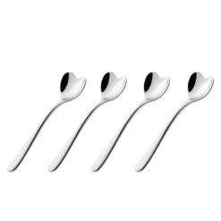 Alessi Set Of Four Coffee Spoons