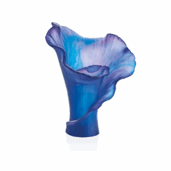 Arum Bleu Nuit Vase, Medium