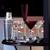 Vega Clear Martini Glass, Set Of 2 -Home Decor Shop baccarat vega red clear martini flute 1