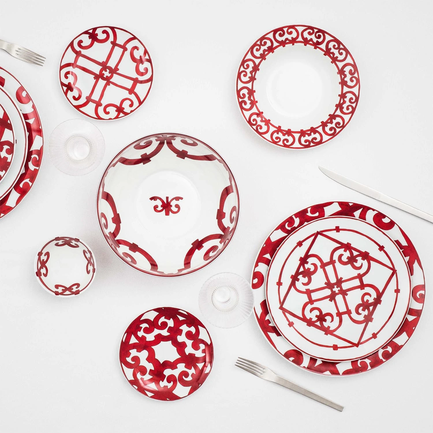 Hermès Balcon Du Guadalquivir Dinnerware 4 Hermès Balcon Du Guadalquivir Dinnerware - Image 2