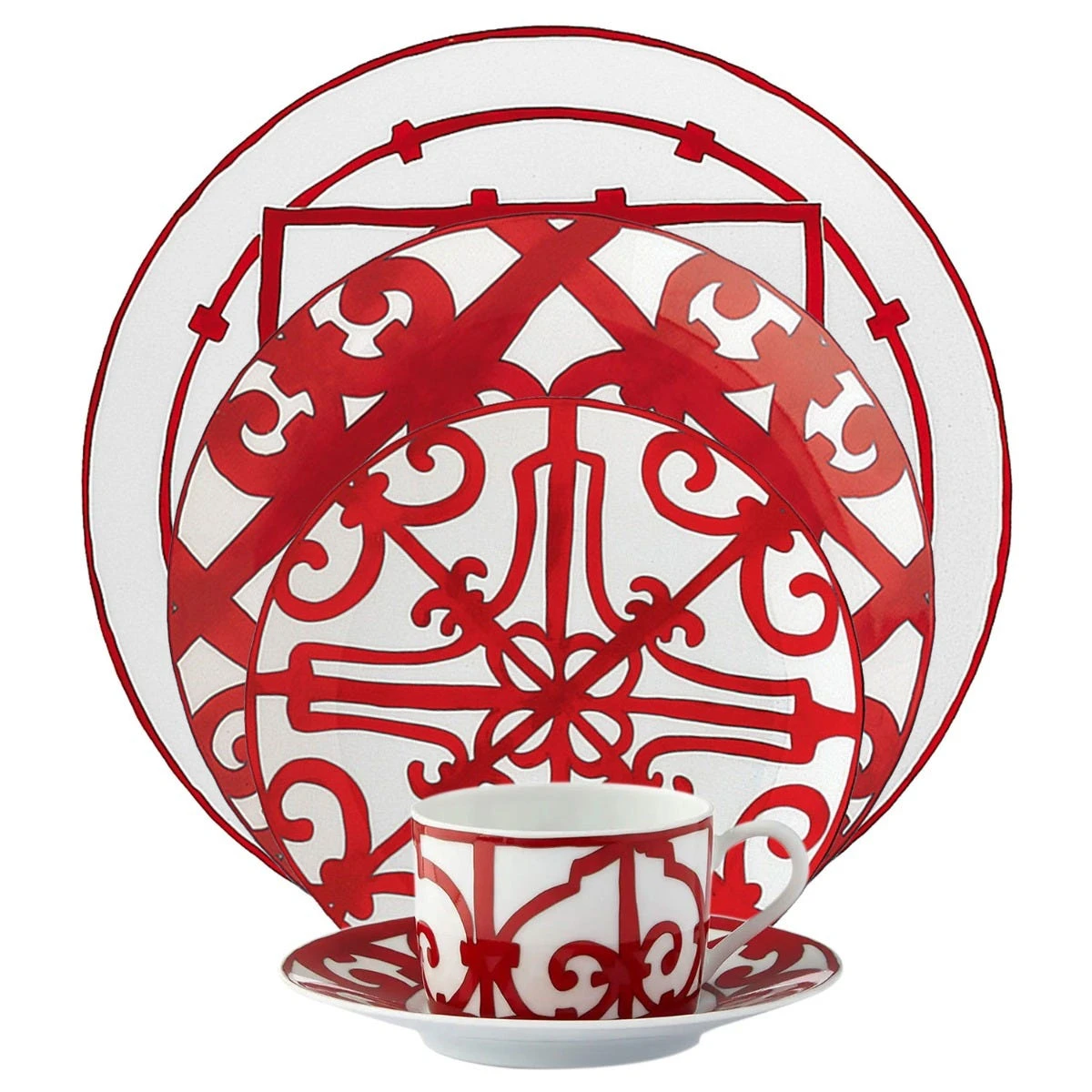 Hermès Balcon Du Guadalquivir Dinnerware 3 Hermès Balcon Du Guadalquivir Dinnerware