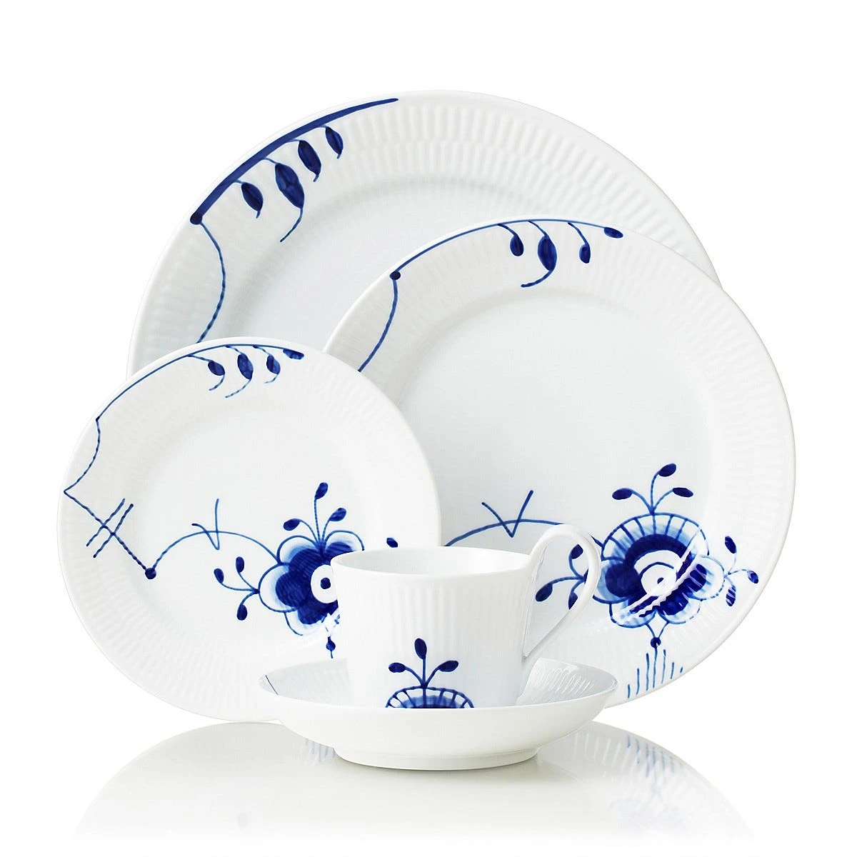 Royal Copenhagen Blue Fluted Mega Dinnerware 3 Royal Copenhagen Blue Fluted Mega Dinnerware