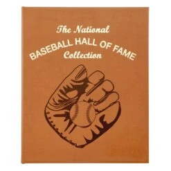 National Baseball Hall Of Fame, Leather Bound Book