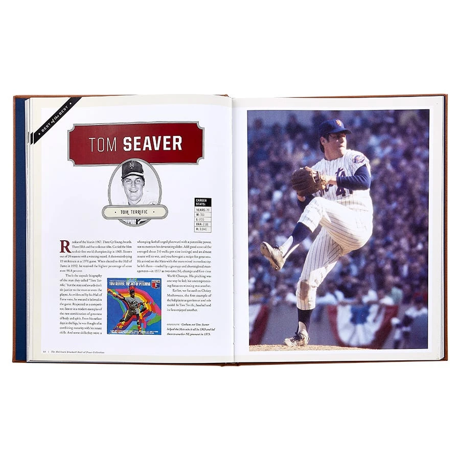 National Baseball Hall Of Fame, Leather Bound Book 5 National Baseball Hall Of Fame, Leather Bound Book - Image 3