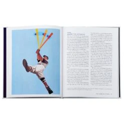 The Science Of Hitting, Leather Bound Book -Home Decor Shop bsb tedw bnd wht 5