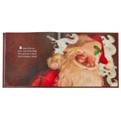 The Night Before Christmas Book, Leather Bound -Home Decor Shop bss nght vnd red the night before christmas 2799 0995 2