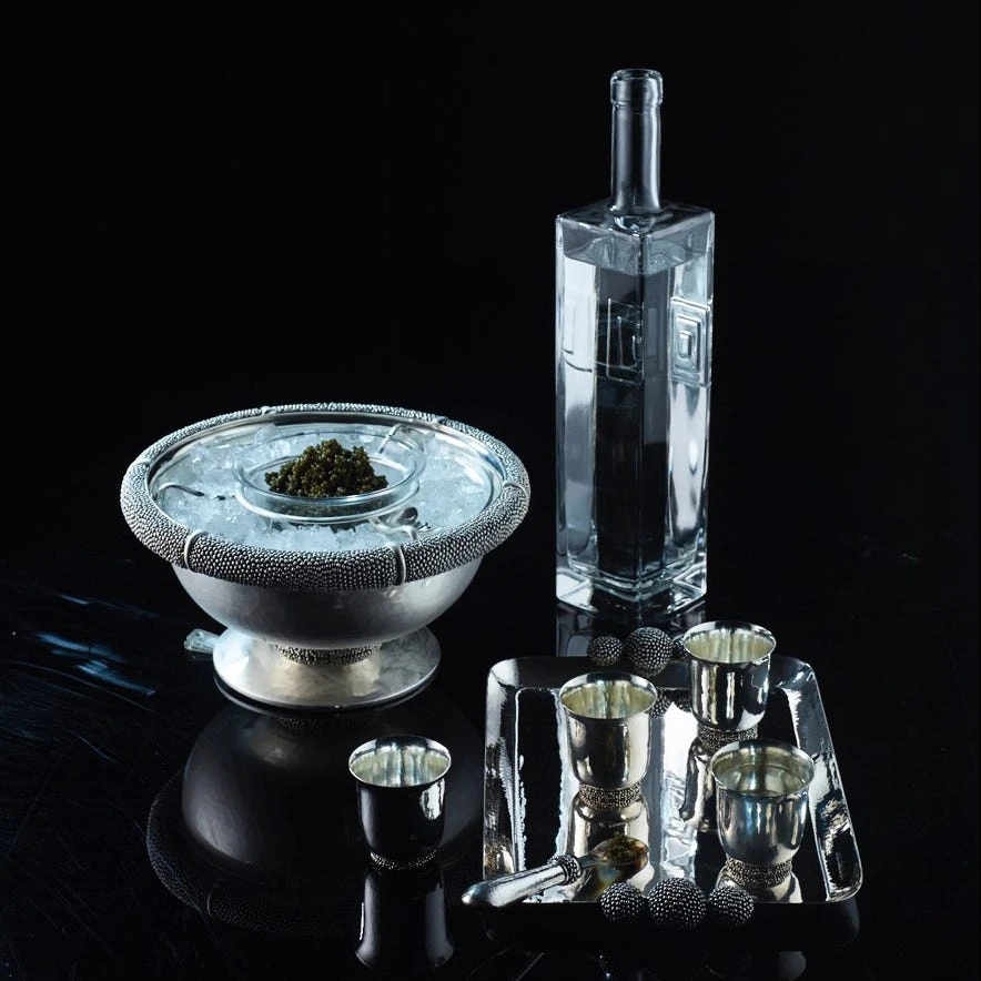 Caviar Sterling Silver Caviar Server 4 Caviar Sterling Silver Caviar Server - Image 2