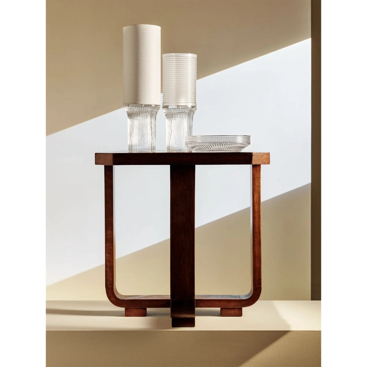 Cadence Paper Lampshade Table Lamp, Tall 5 Cadence Paper Lampshade Table Lamp, Tall - Image 3