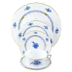 Chinese Bouquet Blue Dinnerware