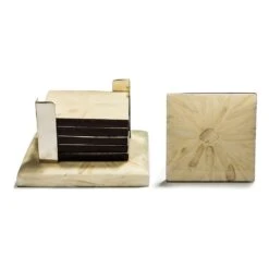 Light Almendro Coaster Set