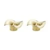Georg Jensen Cobra Tealight, Gold, Set Of 2 2 Georg Jensen Cobra Tealight, Gold, Set Of 2 -Home Decor Shop cobra tealight gold set of 2 1119 1 1