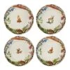 Forest Walk Dessert/Salad Plate, Assorted Set Of 4 1 Forest Walk Dessert/Salad Plate, Assorted Set Of 4 -Home Decor Shop cwfb63set 90 forest walk dessert salad plate assorted set of 4