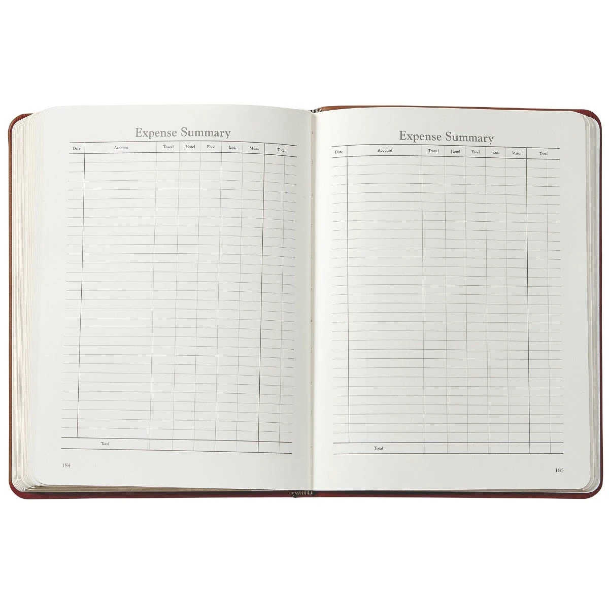 Desk Diary, Taupe Traditional Leather 6 Desk Diary, Taupe Traditional Leather - Image 4