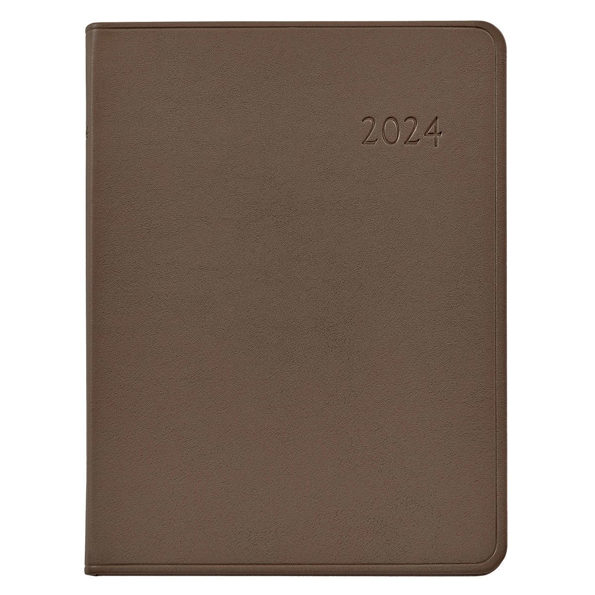 Desk Diary, Taupe Traditional Leather 3 Desk Diary, Taupe Traditional Leather