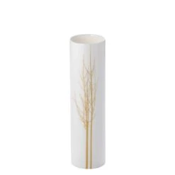 Golden Forest Cylindrical Vase