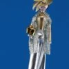 Lady In Silver Coat & Pants Ornament -Home Decor Shop do 7779