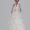 Lady In White Feathers Skirt Ornament 2 Lady In White Feathers Skirt Ornament -Home Decor Shop do 7791