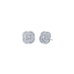 Splendor Swirl Diamond Earrings