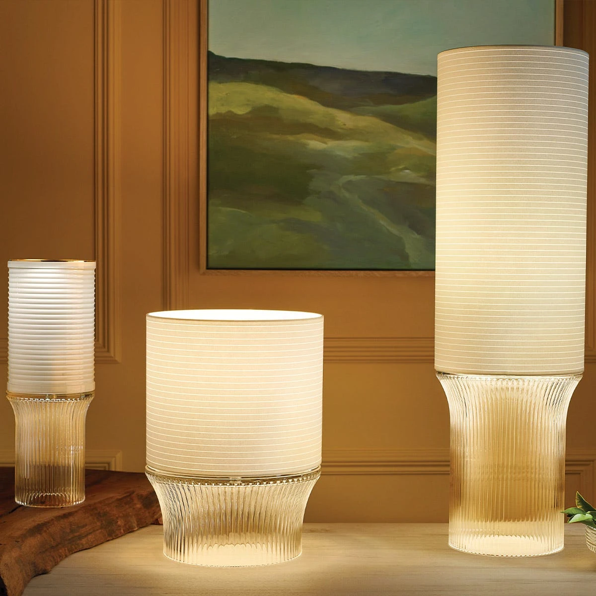 Cadence Paper Lampshade Table Lamp, Tall 6 Cadence Paper Lampshade Table Lamp, Tall - Image 4