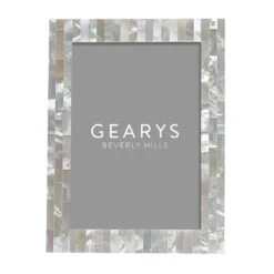 White Mother Of Pearl Frame