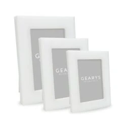 Lucite Picture Frame, White