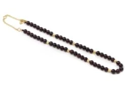 Garnet Beaded Necklace 5 Garnet Beaded Necklace -Home Decor Shop garnet beaded necklace 0104 2002 1
