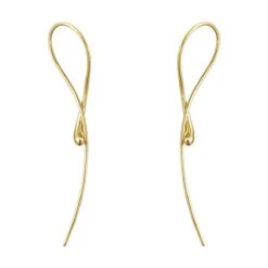 Mercy Twisted Earrings, Yellow Gold