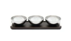 Georg Jensen Bernadotte Triple Bowl Set