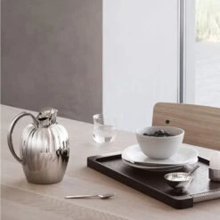 Georg Jensen Bernadotte Tray Wood & Stainless 5 Georg Jensen Bernadotte Tray Wood & Stainless -Home Decor Shop georgjensen bernadottetray lifestyle