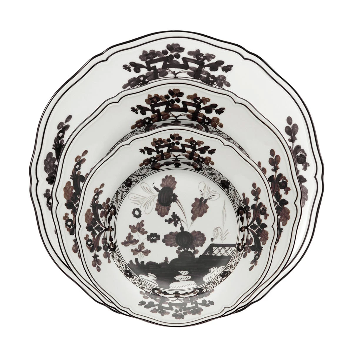 Ginori 1735 Oriente Italiano Albus Dinnerware 3 Ginori 1735 Oriente Italiano Albus Dinnerware