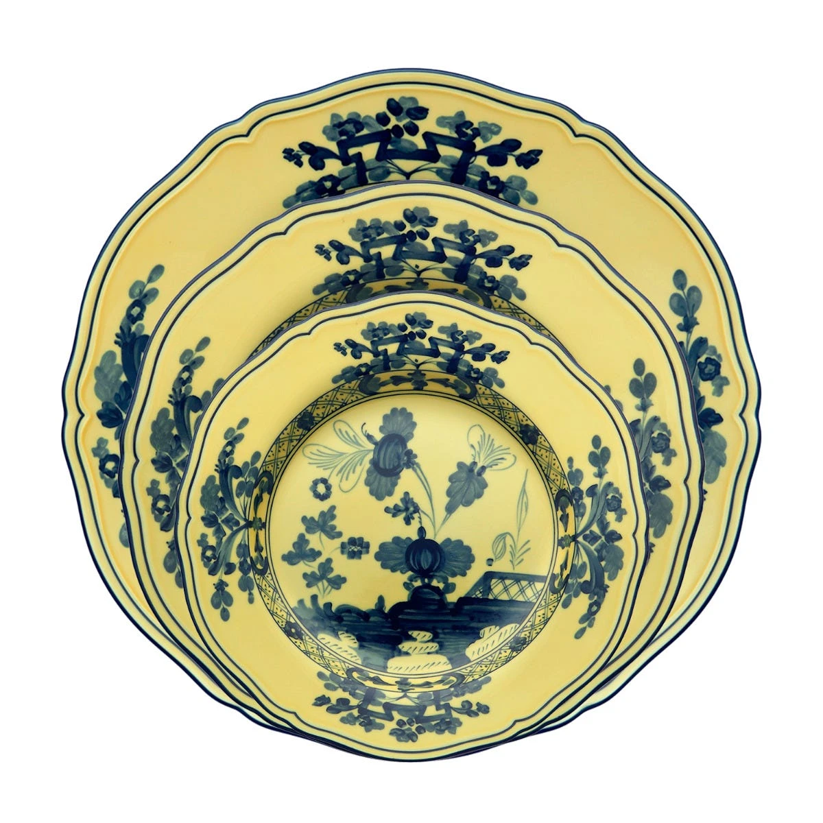 Ginori 1735 Oriente Italiano Citrino Dinnerware 3 Ginori 1735 Oriente Italiano Citrino Dinnerware