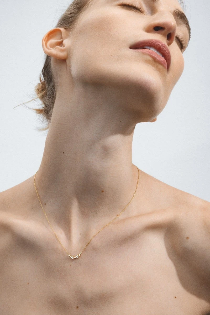 Georg Jensen Signature Diamonds Pendant Necklace 4 Georg Jensen Signature Diamonds Pendant Necklace - Image 2