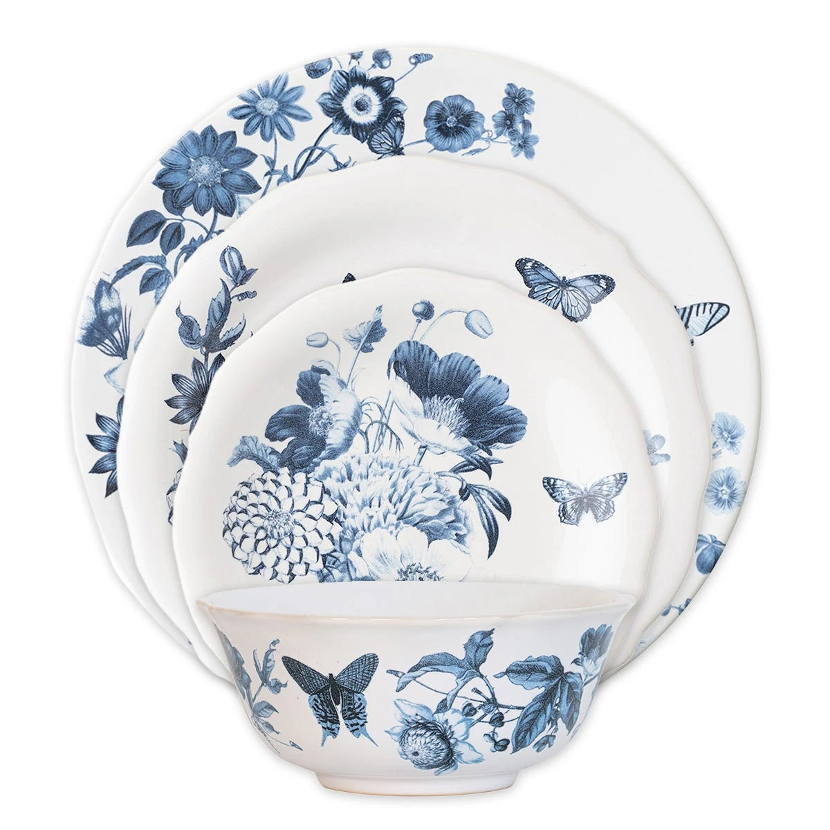 Field Of Flowers Chambray Dinnerware 3 Field Of Flowers Chambray Dinnerware