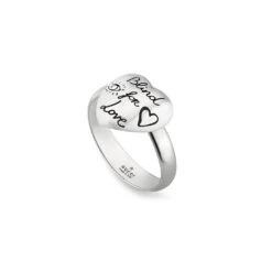 Blind For Love Heart Ring