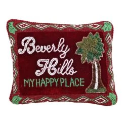 Beverly Hills My Happy Place Pillow