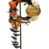 Lighted Batty Skeleton Wreath 2 Lighted Batty Skeleton Wreath -Home Decor Shop ha024 1