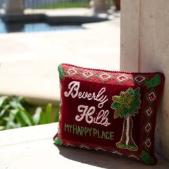 Beverly Hills My Happy Place Pillow -Home Decor Shop holiday for web 0008 2e8a8330