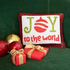 Joy To The World Beaded Pillow -Home Decor Shop holiday for web 0009 2e8a8318