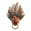 Gobble Napkin Ring -Home Decor Shop kim seybert gobble napkin ring 6720 0334 front