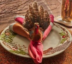 Gobble Napkin Ring -Home Decor Shop kim seybert gobble napkin ring 6720 0334 2