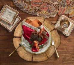 Gobble Napkin Ring -Home Decor Shop kim seybert gobble napkin ring 6720 0334 4