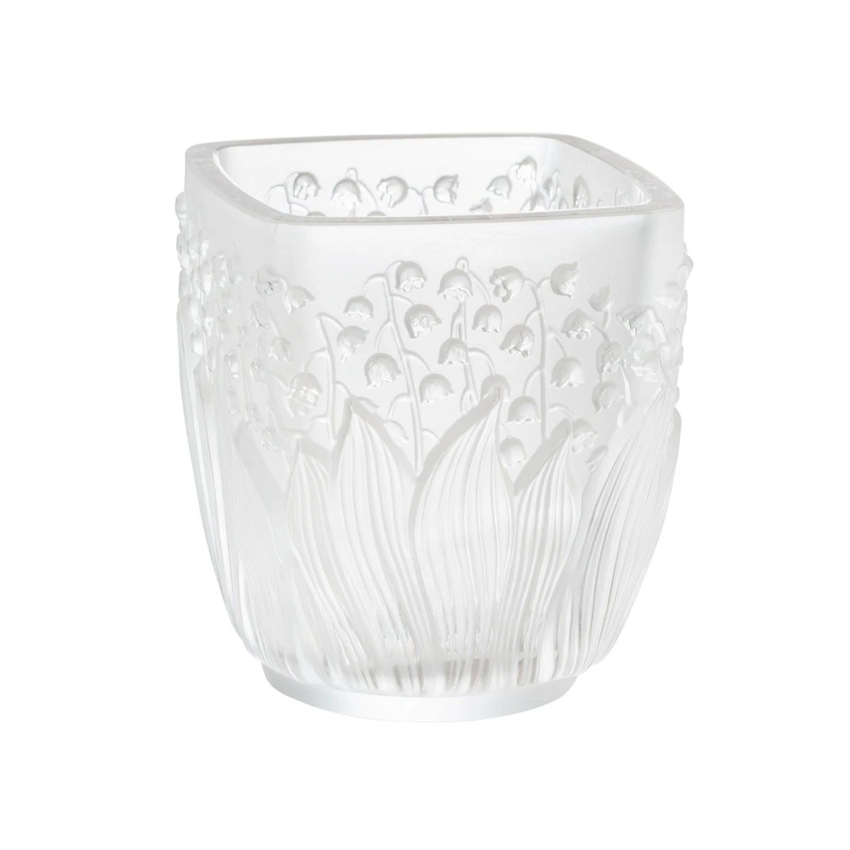 Lalique Muguet Votive, Clear 3 Lalique Muguet Votive, Clear