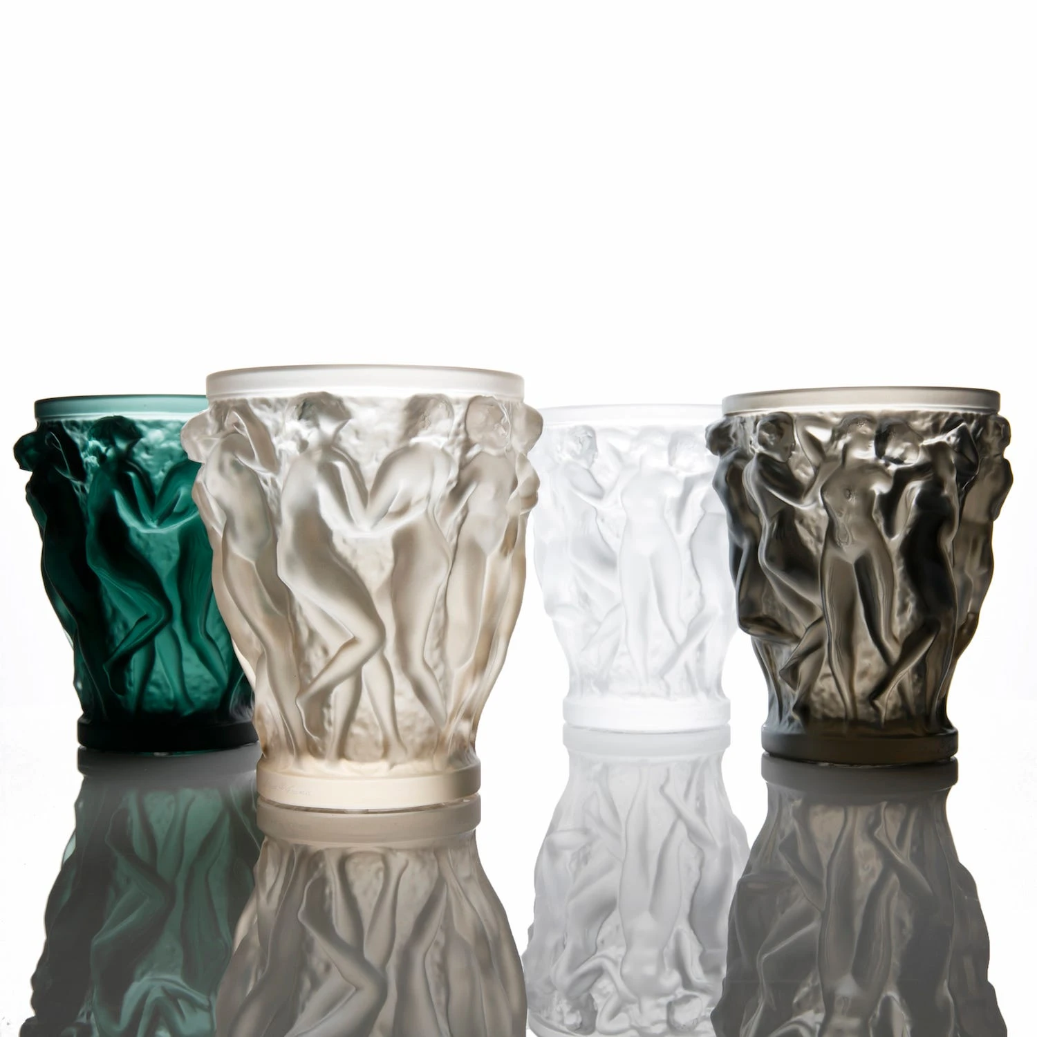 Lalique Small Bacchantes Vase 4 Lalique Small Bacchantes Vase - Image 2