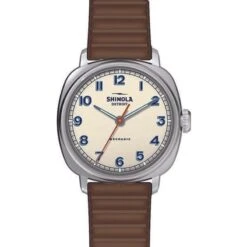 Mechanic 39mm Watch, Cream